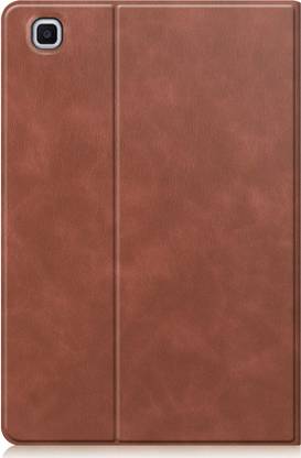 COVERHEAD Flip Cover for Back Cover for SAMSUNG Galaxy S6 Lite Tab (Brown, Dual Protection, Pack of: 1)