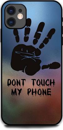 TPM Back Cover for APPLE IPH 12, DONT TOUCH MY PHONE