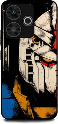 WallCraft Back Cover for POCO M6 Plus 5G (KMIILIY, GUNDAM, VECTOR, GAME, CARTOON, ART