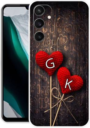 INTELLIZE Back Cover for SAMSUNG Galaxy S23 FE 5G GK, G LOVE K, K LOVE G, G LETTER, K LETTER, GK NAME
