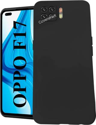 Coverskart Liquid Silicone Back Cover for OPPO F17, Silky-Soft Touch Full Body Protection Shockproof Case