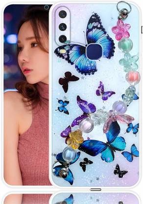CASE CREATION Back Cover for Vivo Y15 Designer Chain Case Cover Protection