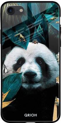QRIOH Glass Back Cover for Apple iPhone 7