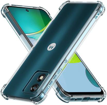 S-Hardline Back Cover for Motorola Moto E13, Transparent Case HD Clear Flexible