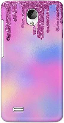 NDCOM Back Cover for Vivo Y21L Melting Diamond Printed Hard Case