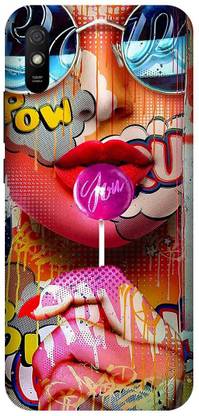 Indus Back Cover for Redmi 9A- LOVELY: CUTE: LOLIPOP: GIRL: DESIGN