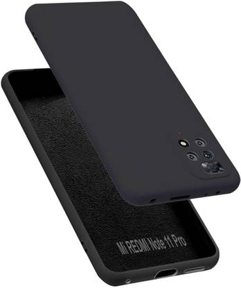VAPRIF Back Cover for Mi Redmi Note 11 Pro, Mi Redmi Note 11 PRO Plus 5G, Soft Silicone Protective Cloth Inside