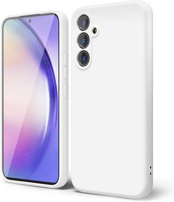 Zapper Back Cover for Samsung A55 5G Real Liquid Silicone with Side Edge to Corner Microfiber
