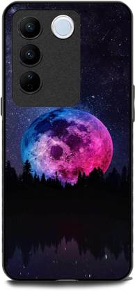 INDICRAFT Back Cover for Vivo V27 Pro 5G (MOON, SKY, UNIVERSE, STARS, NIGHT, NATURE, GALAXY )