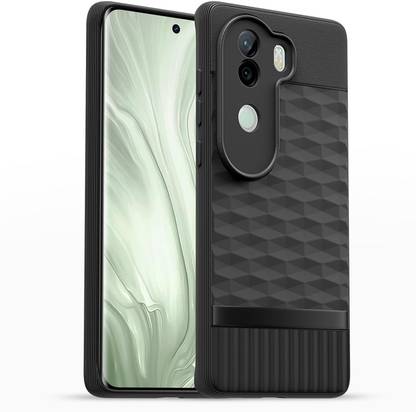 AIZLO Back Cover for vivo V40e 5G,IQOO Z9s 5G, Hexa Cube Design | Ultra Slim Soft Case | Inner Velvet Fabric