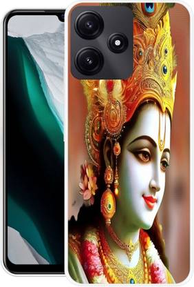 SARTOOLIYA Back Cover for Poco M6 Pro 5G , GOD, LOVE, KRISHNA, RADHA PRINTED BACK COVER
