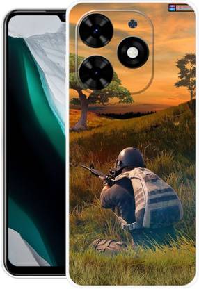 FUGGA Back Cover for Tecno Spark Go 2024, BG6, PUBG, PLAYER, GAME, HEADSHOOT