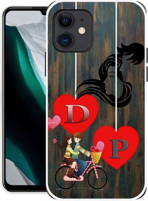 ORBIQE Back Cover for APPLE iPhone 12 DP, D LOVE P, P LOVE D, D LETTER, P LETTER, DP NAME