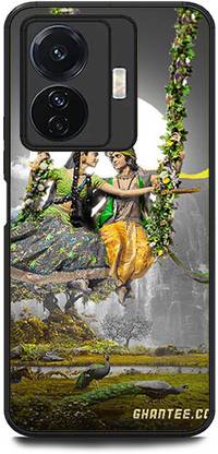 ORBIQE Back Cover for Vivo T1 Pro 5G KRISHNA, LORD KRISHNA, RADHA KRISHNA, GOD, KRISHN KANHIYA