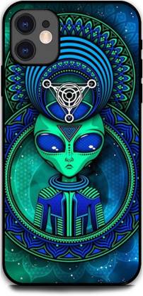WallCraft Back Cover for APPLE iPhone 12 PSYCHEDELIC ART, TRIPPY, ALIEN, ABSTRACT, TEXTURE