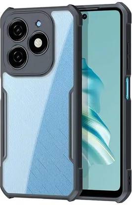 Vlmbr Back Cover for Tecno Spark,Tecno Spark 20C 5g Transparent,Silicon ,black case cover /,32