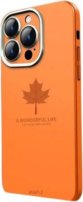 MILLION CASES Back Cover for iPhone 13 Autumn Radiance Maple Leaf Matte Case