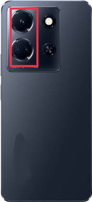 BLACKCLOUD Back Replacement Cover for Infinix note 30 5G Back Rear Camera Glass