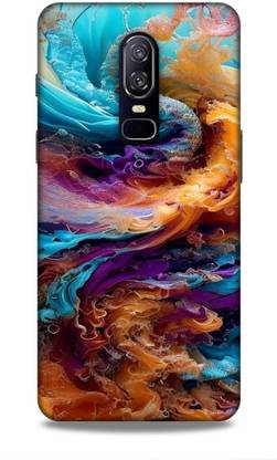 SILENCE Book Cover for ( Colorful picture )Designer Printed Hard Back Case Cover For Oneplus 6