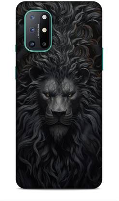 SILENCE Book Cover for ( lion face )Designer Printed Hard Back Case Cover For Oneplus 8T