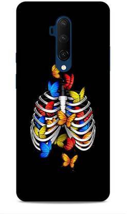 SILENCE Book Cover for ( Butterflies in my stomach )Designer Printed Hard Back Case Cover For Oneplus 7T Pro