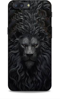 SILENCE Book Cover for ( lion face )Designer Printed Hard Back Case Cover For Oneplus 5