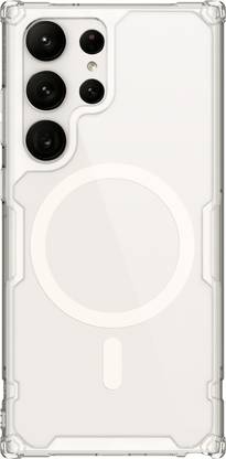 Nillkin Bumper Case for Samsung Galaxy S23 Ultra, Nature Soft TPU Pro Magnetic Back Cover