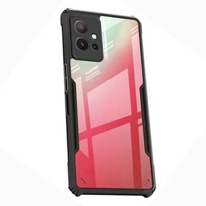 ChutPutMart Bumper Case for Vivo Y75 5G Ultra-Hybrid Soft Crystal Clear