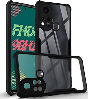 SUNSHINE Bumper Case for Infinix Hot-11s, Eagle Back Cover Camera Protection Edge Crystal Clear 360 Degree Protection