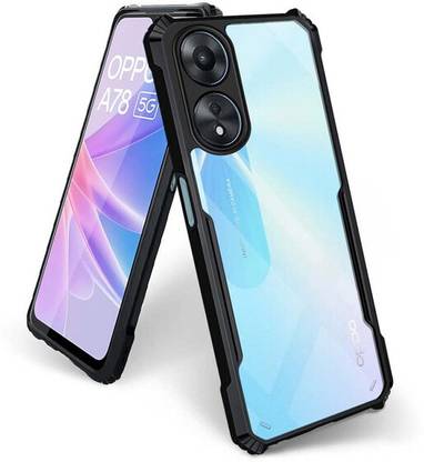 AKSP Bumper Case for Oppo A78,Oppo A78 5G,OppoA78 5G Clear Protective