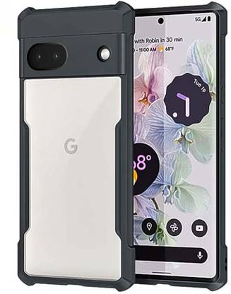 WOW Imagine Bumper Case for Google Pixel 6a, 360 Degree Camera Protection | Transparent Hybrid Back Case