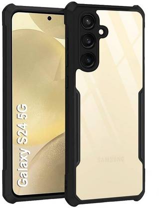ChutPutMart Bumper Case for Ultra-Hybrid Soft Crystal Clear Samsung Galaxy S24 5G