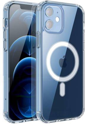 CASE CREATION Back Cover for iPhone 14 Plus Clear Case with MagSafe, (Camera Protection + ShockProof )