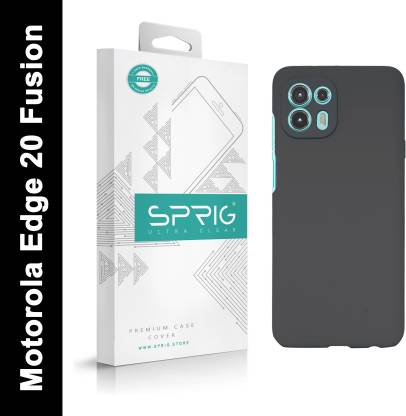 Sprig Liquid Silicone Back Cover for Motorola Edge 20 Fusion, Moto Edge 20 Fusion, Edge 20 Fusion