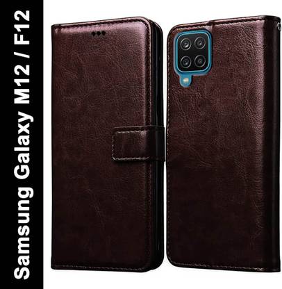 Casotec Flip Cover for Samsung Galaxy M12, Samsung Galaxy F12