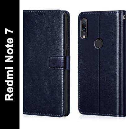 SCAMPY Flip Cover for Mi RedmI Note 7