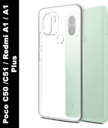 Flipkart SmartBuy Back Cover for POCO C50, C51, Mi A1, Redmi A1 Plus