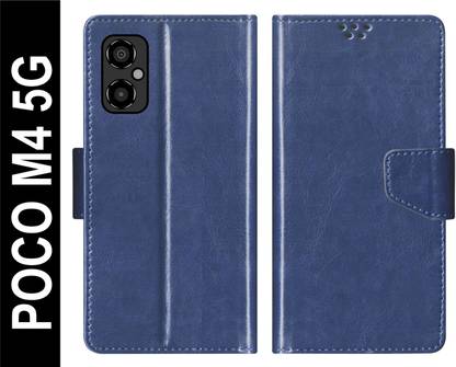 SBMS Flip Cover for POCO M4 5G