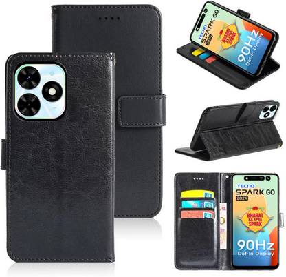 Slugabed Flip Cover for Tecno Spark Go 2024