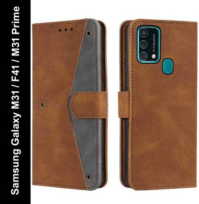 Openbuy Flip Cover for Samsung Galaxy M31, Samsung Galaxy F41, Samsung M31 Prime