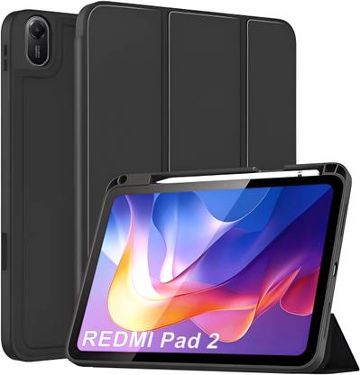 Proelite Flip Cover for Redmi Pad 2 11 inch Case, Soft Flexible Flip Case Cover with Pen Holder, [Recoil Series]