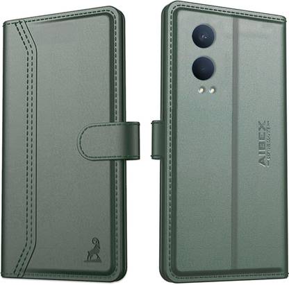 AIBEX Flip Cover for OnePlus Nord CE 4 Lite 5G|Premium Leather Finish | Magnetic Closure | Kickstand Feature