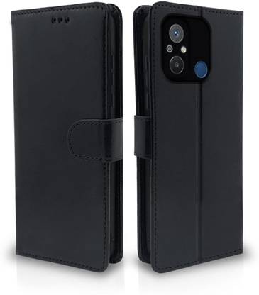 Juberous Flip Cover for Redmi 12C, Poco C55