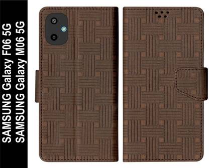 SBMS Flip Cover for SAMSUNG Galaxy F06 5G / SAMSUNG Galaxy M06 5G Back Cover Case with Magnatic Closure