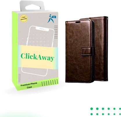 ClickAway Flip Cover for Samsung Galaxy ON7 ON7 Pro |Luxury Coffee Color