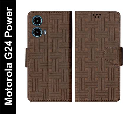 SBMS Flip Cover for Motorola Moto G24 Power