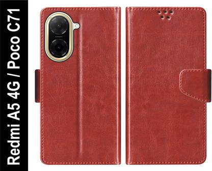 SBMS Flip Cover for Redmi A5 / Poco C71