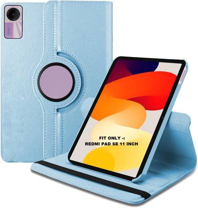 MJYK Flip Cover for Xiaomi Redmi Pad SE 11 inch 360 Degree Rotating Case
