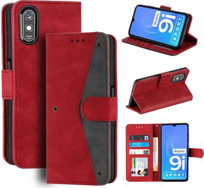 Unistuff Flip Cover for Mi Redmi 9i Sport, Redmi 9i Sport