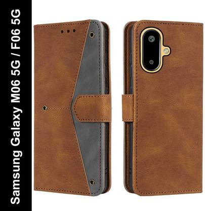 Openbuy Flip Cover for Samsung Galaxy M06 5G, Samsung Galaxy F06 5G